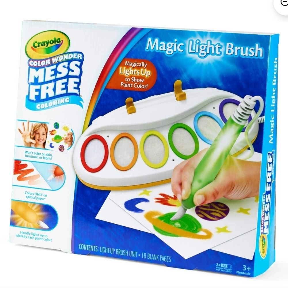 Crayola Color Wonder Magic Light Brush - 'Bluey'. New In Sealed Packaging.